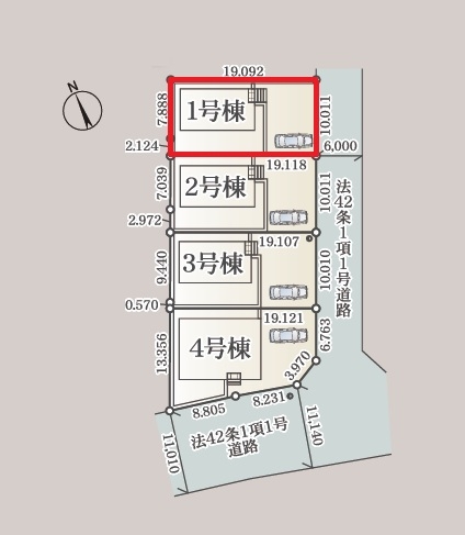 Cradlegarden　ひたちなか市平磯遠原町　第2　1