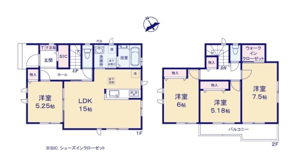 ハートフルタウン　堀町2086番　B