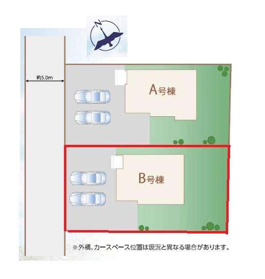 ハートフルタウン　堀町2086番　B