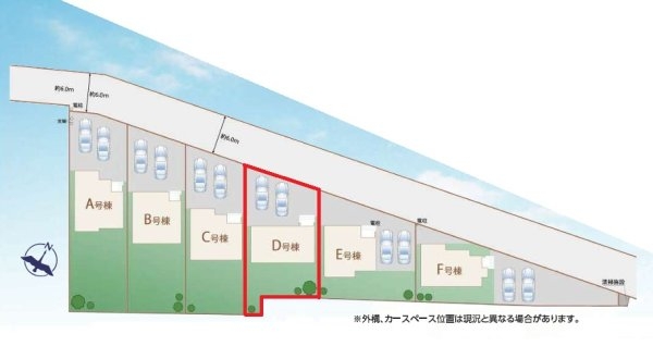 ハートフルタウン　ひたちなか市足崎1474番　D