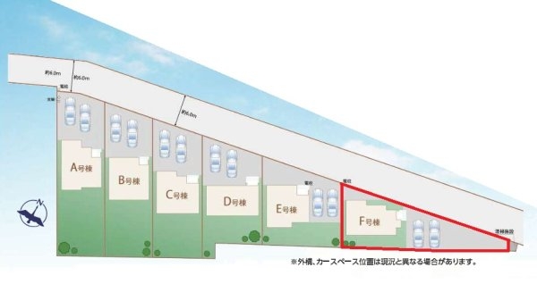 ハートフルタウン　ひたちなか市足崎1474番　F