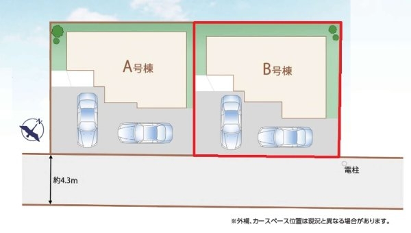 ハートフルタウン　水戸市曙町1番37　B