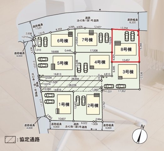 Cradlegarden　水戸市渡里町　第5　8