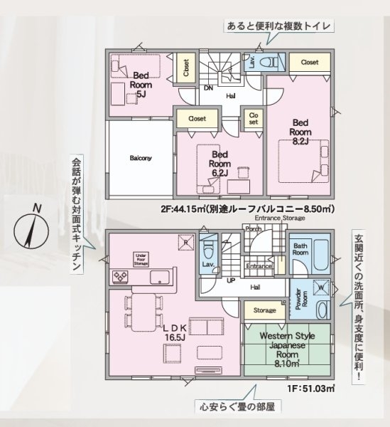 Cradlegarden　水戸市渡里町　第5　7