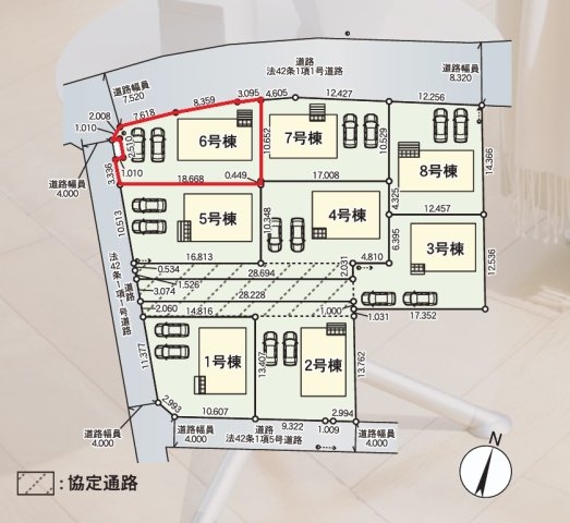 Cradlegarden　水戸市渡里町　第5　6