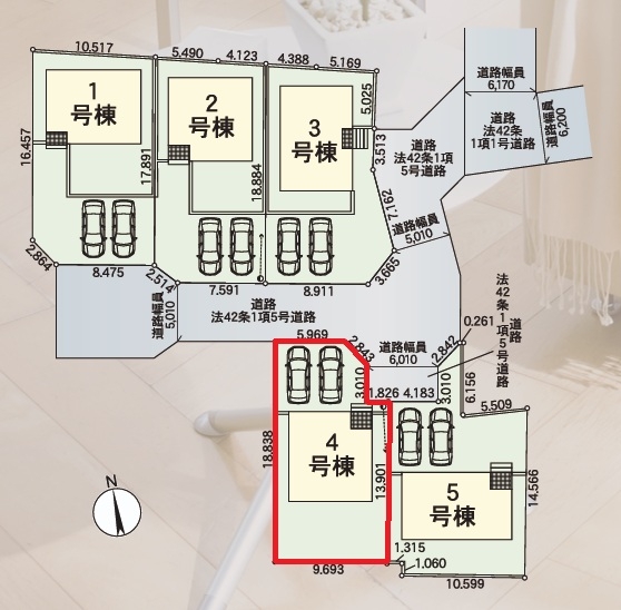Cradlegarden　水戸市平須町　第8　4
