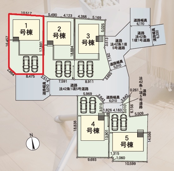 Cradlegarden　水戸市平須町　第8　1