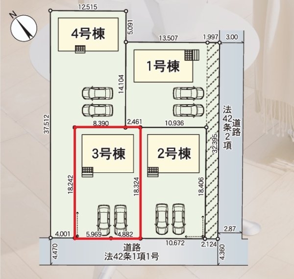 Cradlegarden　那珂市杉　第3　3