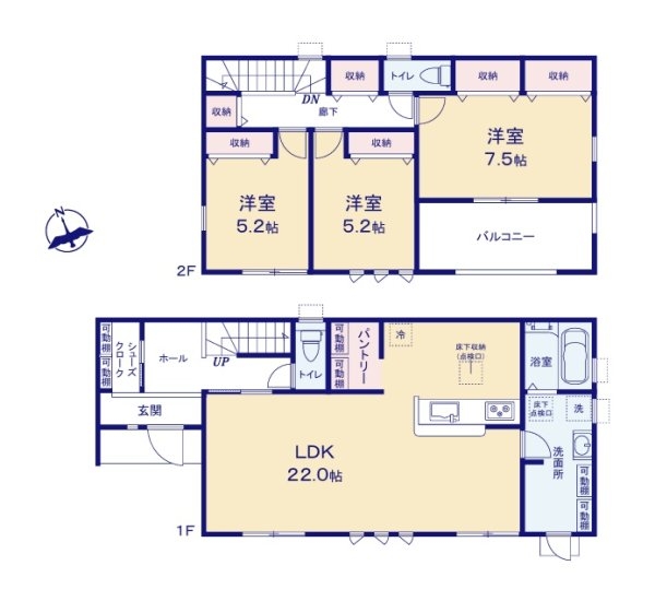 リーブルガーデン大洗町大貫町　2期　限定1棟！