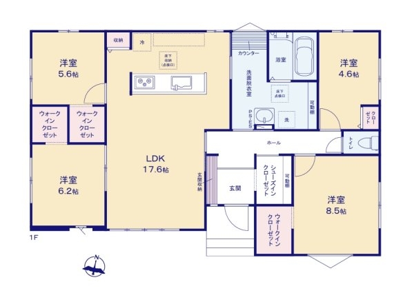 ケイアイフィット　ひたちなか市大成町　3期　限定1棟！