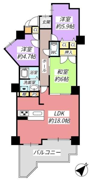 サンシティ上豊田駅南　再生マンション
