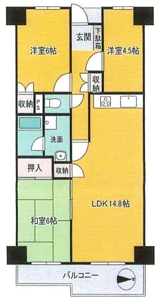東急ドエル奈良パークビレジ６号棟