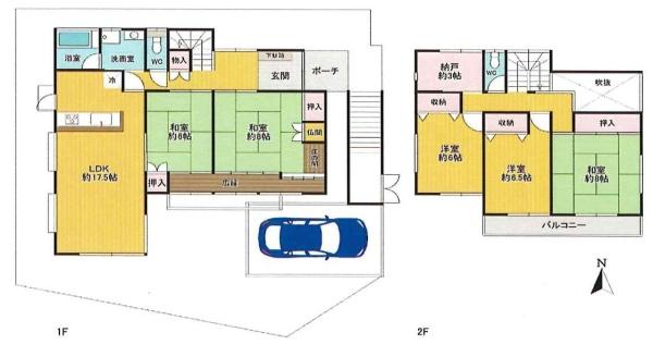 生駒郡平群町若葉台３丁目の中古一戸建て