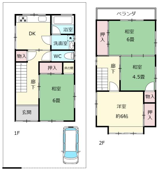 奈良市今市町の中古一戸建て