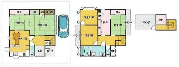 生駒郡平群町初香台２丁目の中古一戸建て