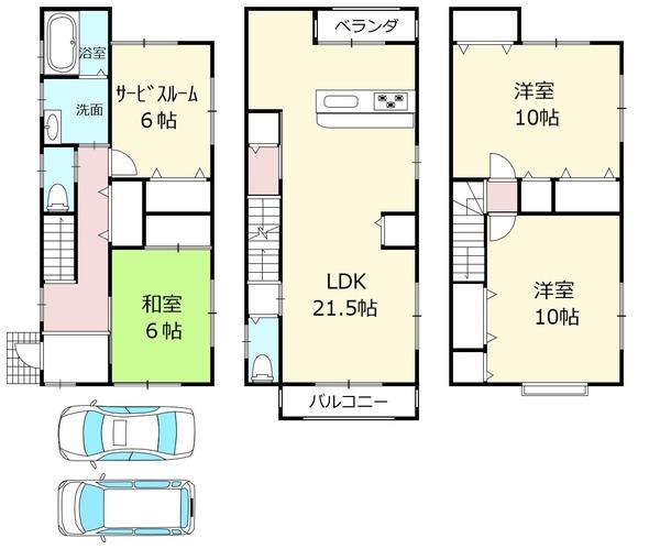 相楽郡精華町大字菱田小字中川原の中古一戸建て