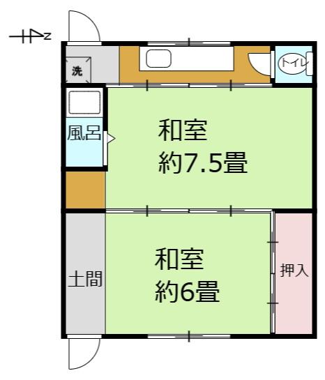 天理市川原城町の中古テラスハウス