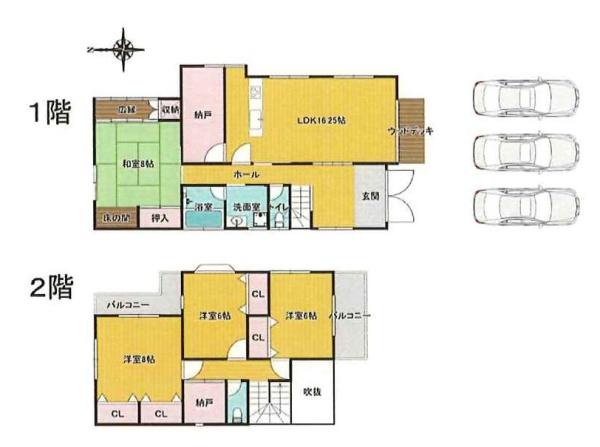 生駒郡斑鳩町法隆寺北２丁目の中古一戸建