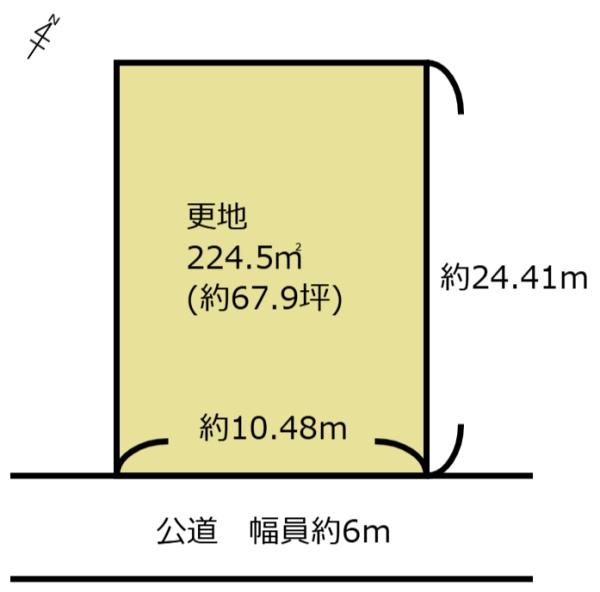 奈良市六条西６丁目の土地