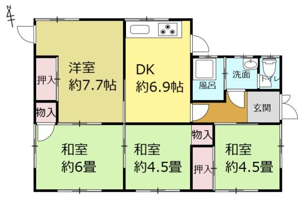 天理市庵治町の中古一戸建て