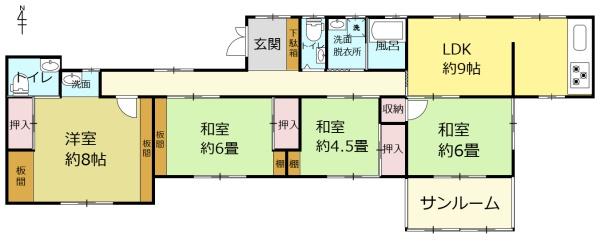 奈良市中山町の中古一戸建