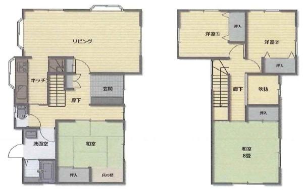 天理市二階堂上ノ庄町の中古一戸建て