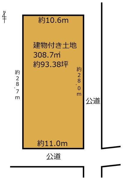 木津川市加茂町里中森の売土地
