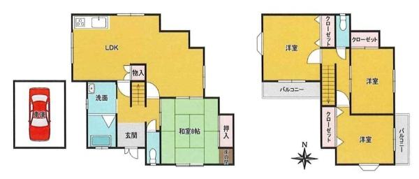 大和郡山市矢田町の中古一戸建て