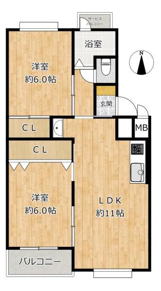 深江橋コーポE棟