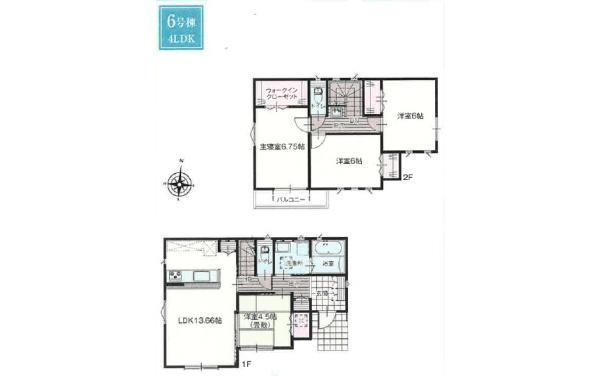 立川市富士見町3丁目　新築分譲住宅　6号棟【全12棟】