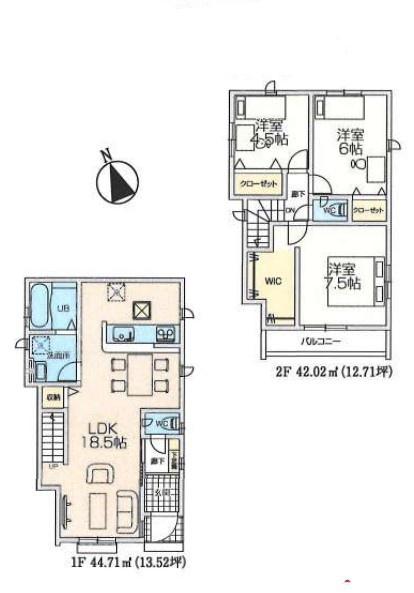 昭島市宮沢町　7期　新築分譲住宅　3号棟　【全8棟】
