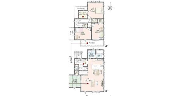 あきる野市伊奈　新築分譲住宅　3号棟【全10棟）
