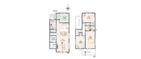 あきる野市伊奈　新築分譲住宅　5号棟【全10棟）