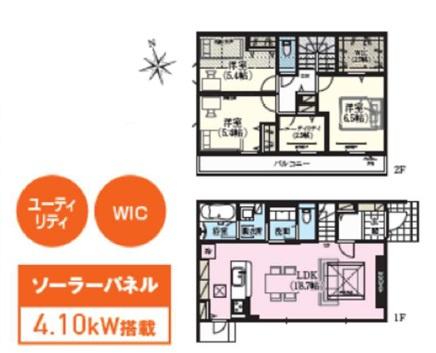 立川市西砂町　西武立川2期　新築分譲住宅　10号棟【全6棟】