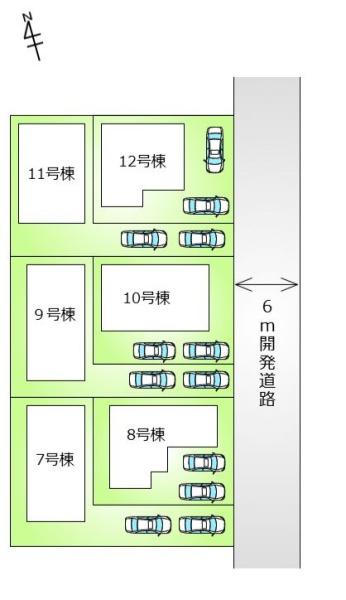 立川市西砂町　西武立川2期　新築分譲住宅　10号棟【全6棟】