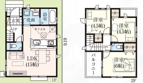 あきる野市二宮　6期　新築一戸建　1号棟【全1棟】