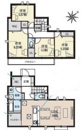 昭島市拝島町　9期　新築分譲住宅　8号棟【全9棟】