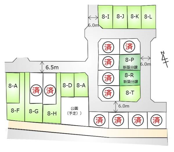 あきる野市野辺　8期　新築分譲住宅　8-R号棟