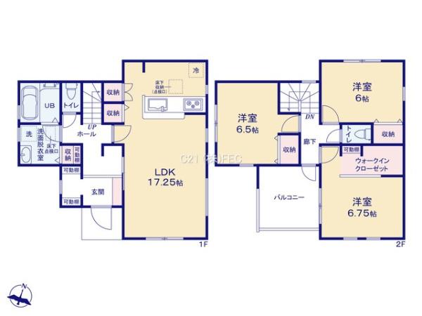 立川市一番町　第6期　新築分譲住宅　8号棟【全11棟】