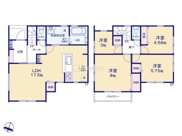 立川市一番町　第6期　新築分譲住宅　10号棟【全11棟】