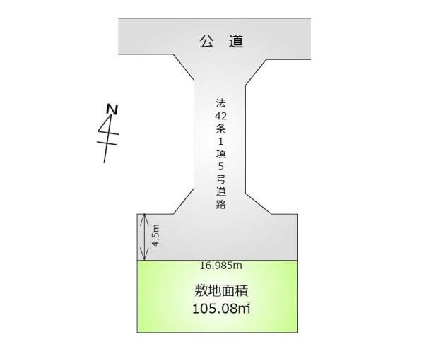 福生市大字福生　売地