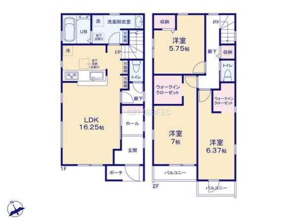 日野市日野　2期　新築分譲住宅　2号棟【全2棟】