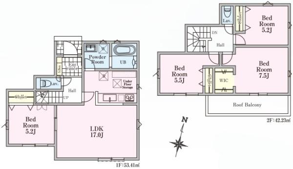 日野市百草23-1期　新築分譲住宅　2号棟【全3棟】