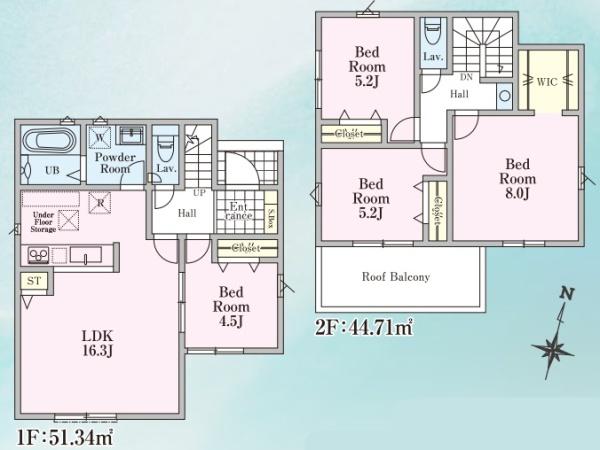 日野市百草23-1期　新築分譲住宅　3号棟【全3棟】