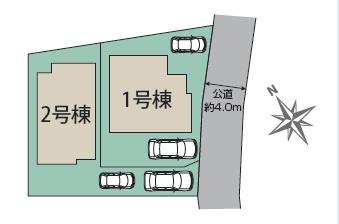 昭島市緑町3丁目　新築分譲住宅　2号棟【全2棟】