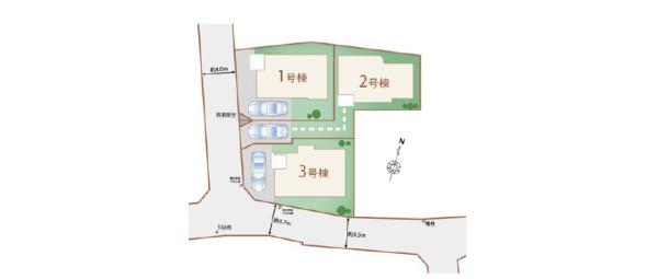 日野市平山5丁目　新築分譲住宅　3号棟【全3棟】