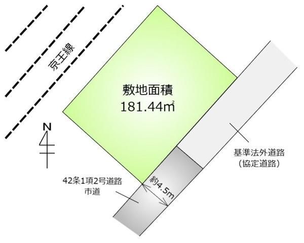 日野市南平７丁目の土地