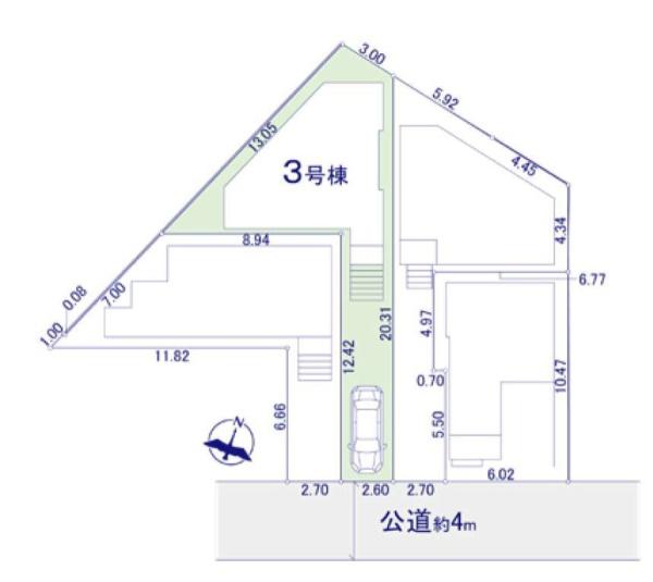 立川市錦町2丁目　新築分譲住宅　3号棟【全4棟】