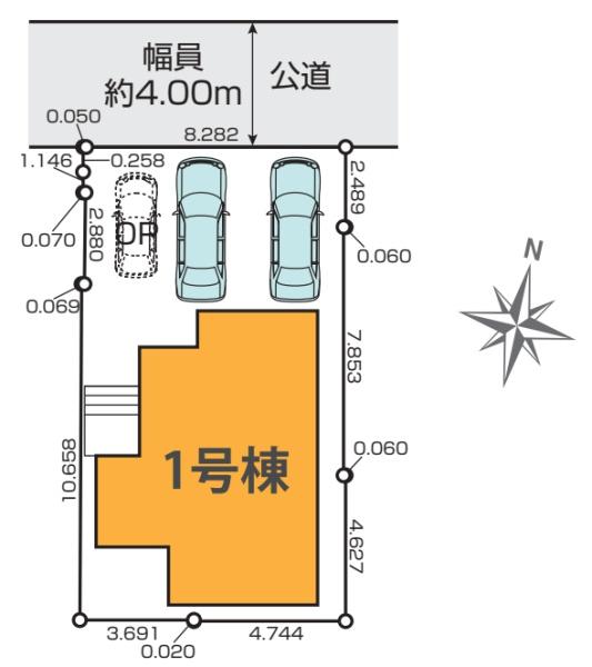 日野市三沢5丁目　1期　新築分譲住宅　1号棟【全1棟】