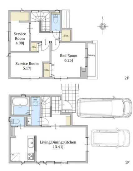 立川市柏町3丁目　新築分譲住宅　2号棟【全2棟】